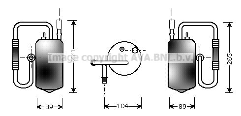 AVA QUALITY COOLING Kuivati,kliimaseade FDD349